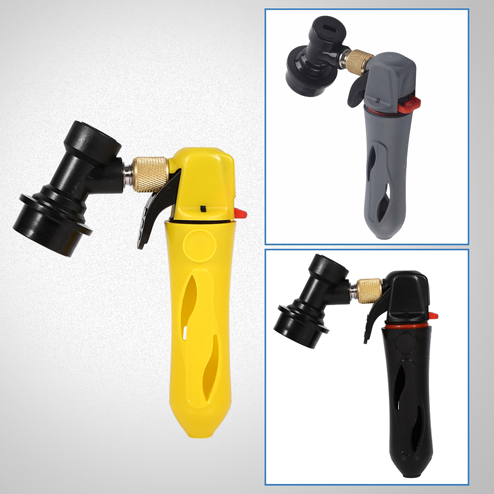 Keg Charger CO2 Injector Draft Beer Dispenser Ball Lock For Homebrew