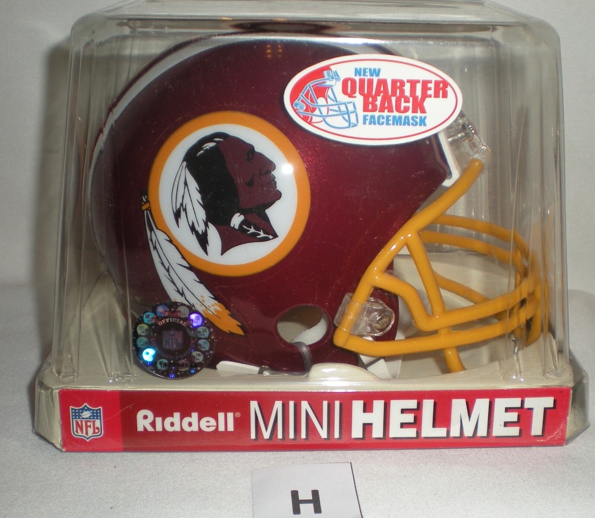 Washington Redskins NFL Riddell Vsr4 Mini Z2b Football Helmet for
