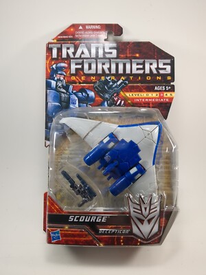 2010 Transformers Generations Scourge Decepticon Deluxe MOC NEW