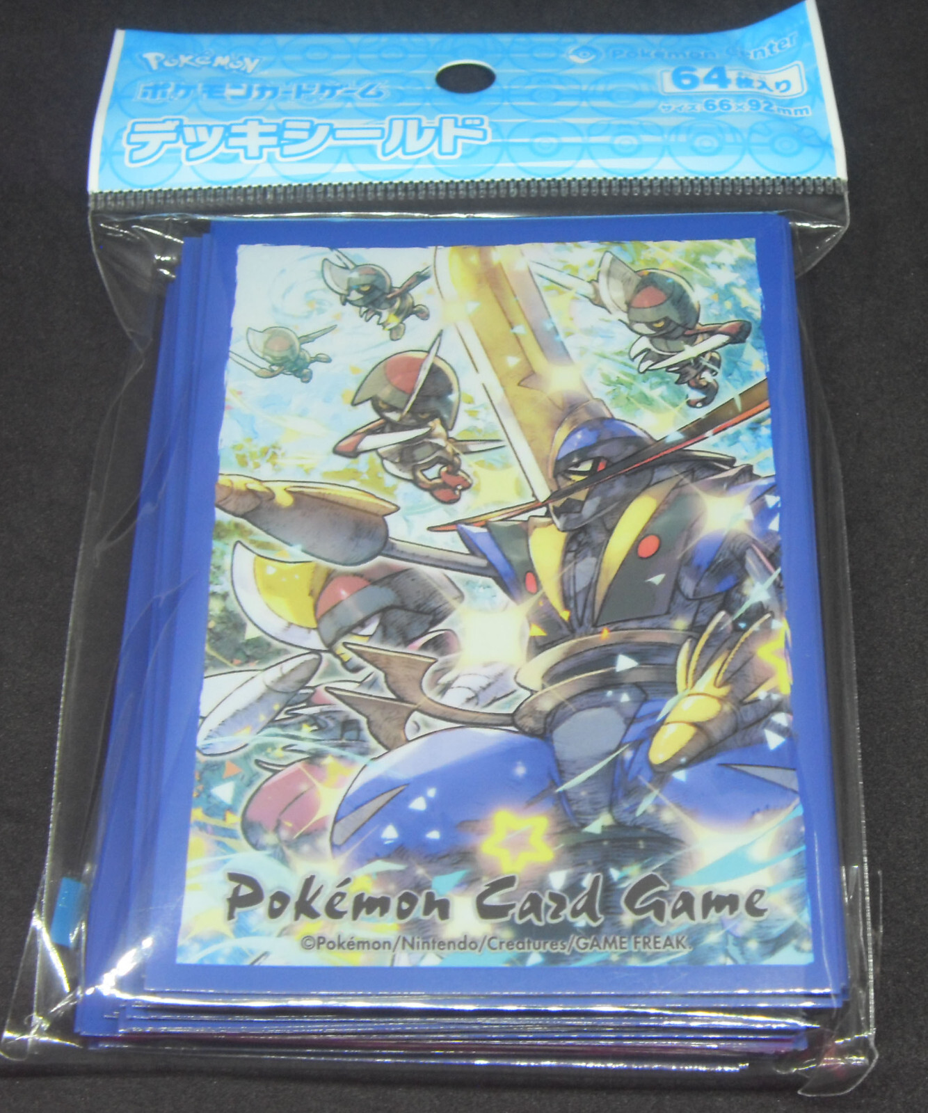 Japan Pokemon Center Limited Shiny Bisharp Pawniard Card Sleeves (64 pcs)