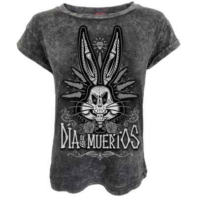 Spiral Direct Looney Tunes Bugs Bunny Muertos T-Shirt M/L/XL Gothic Neu