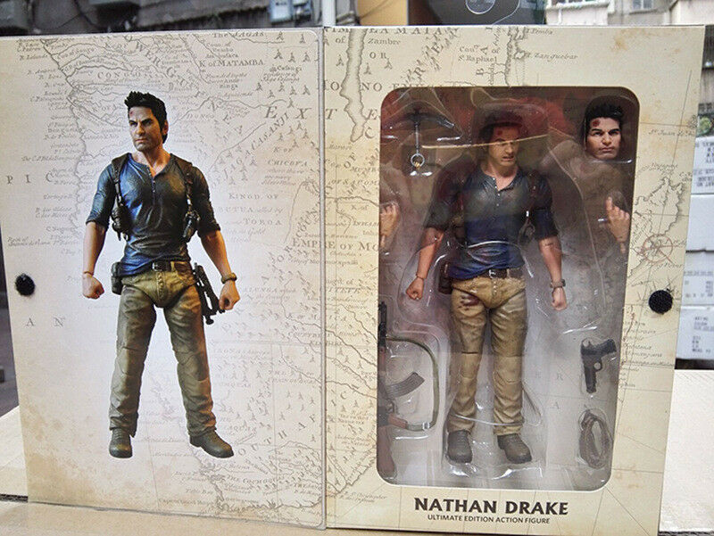 NECA UNCHARTED 4 NATHAN DRAKE ULTIMATE EDITION ACTION FIGURE