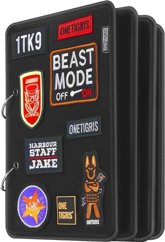 Patch Board, Flip-Page Patch Book Tactical Patches Booklet Organizer