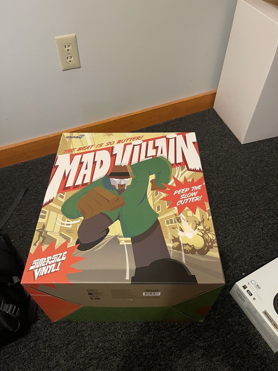 MF DOOM MADVILLAIN X SUPER7: SUPERSIZE VINYL FIGURE! NEW MF DOOM MADVILLAIN X SUPER7: SUPERSIZE VINYL FIGURE! NEW