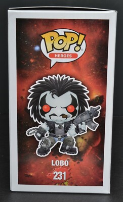 激レア Funko Lobo 231 PX BLOODY VERSION 限定版 Funko Pop 'DC' LOBO Vinyl Figure #231 BLOODY VERSION