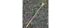 Polyurethane foam Aquaman trident