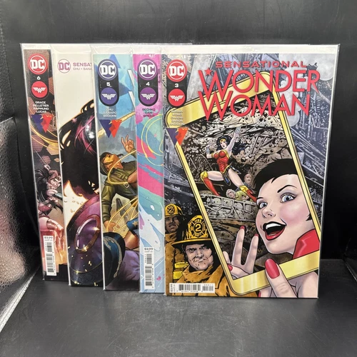 Sensational Wonder Woman  Issue #’s 3 4 5 5 & 6  Dc Comics 2021. (C24)(9)