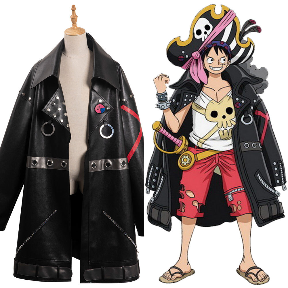 ONE PIECE FILM RED LUFFY Cosplay Costume Outfits Halloween Carnival