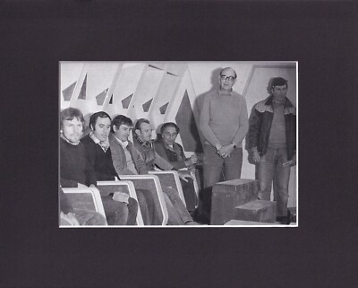 8X10 Matted Print Picture Filming Star Wars: Return of Jedi, Shuttle Cockpit