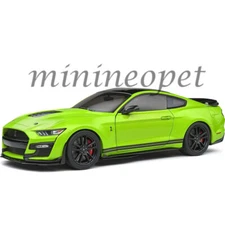 SOLIDO 2020 FORD SHELBY MUSTANG GT 500 1/18 DIECAST MODEL GRABBER GREEN S1805902