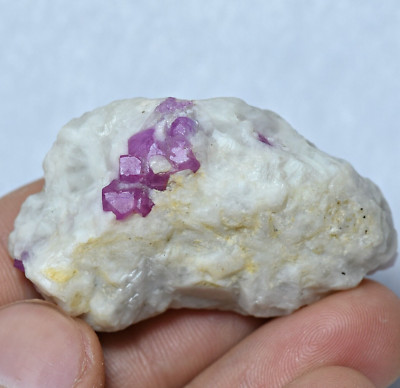27 Gram Well Terminated Natural Ruby Crystals with Mica On Matrix