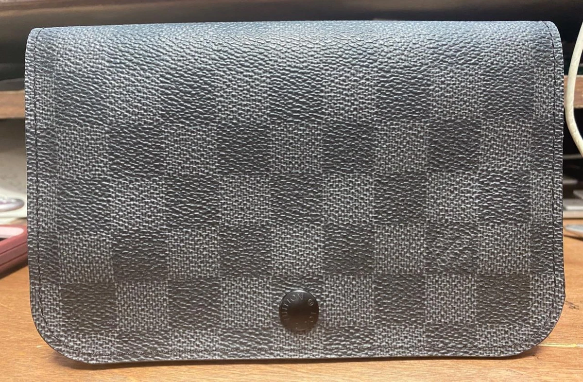 vuitton belt bag grey