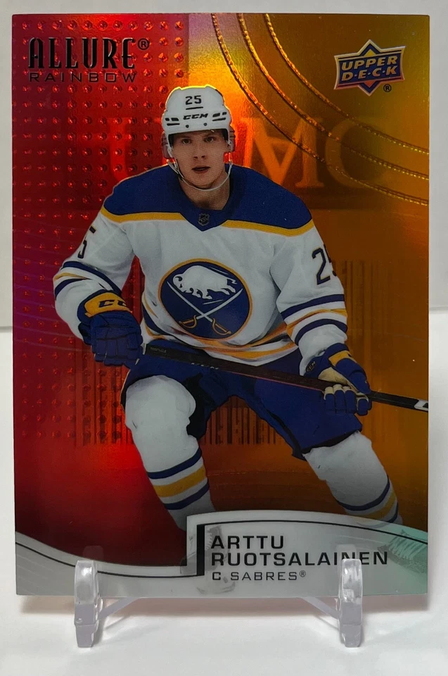 2021-22 UD Allure Arttu Ruotsalainen 5-Card Rainbow (Rookie)(#R-8) Lot - Image 3 of 4