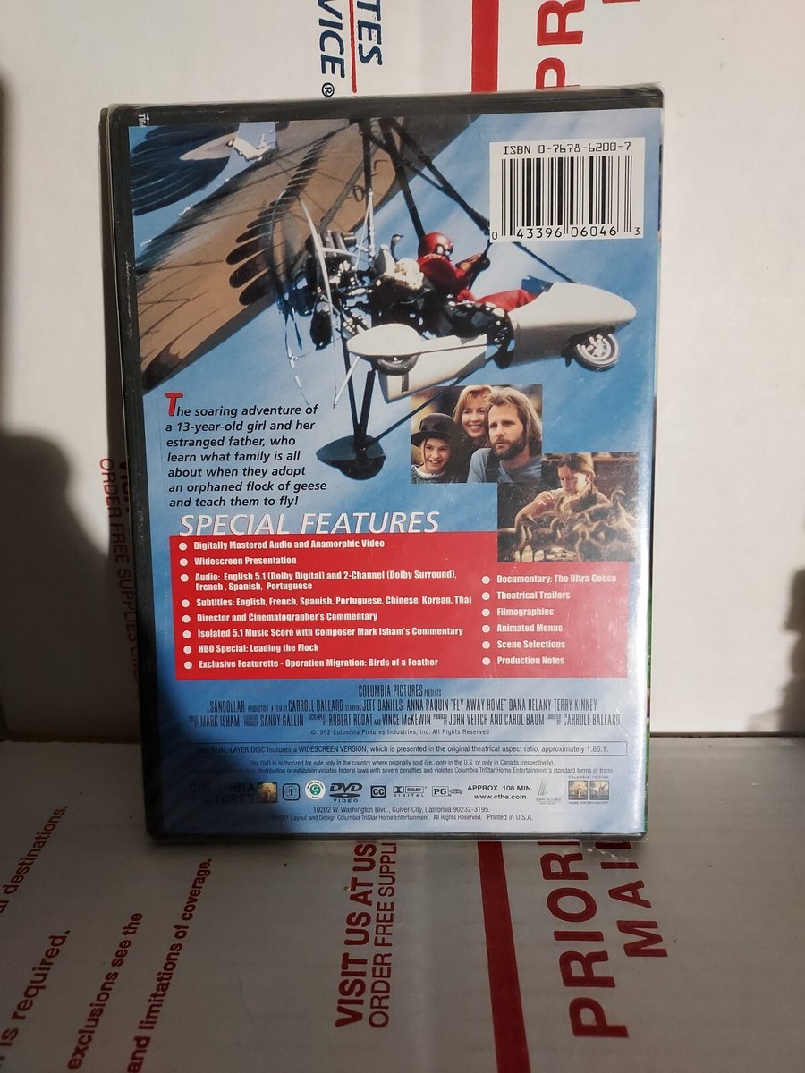 Fly Away Home (DVD, Special Edition, 1996) New Sealed ~ #162j