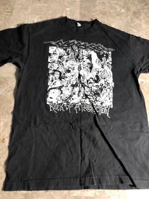Carcass Reek Of Putrefaction Shirt Mens 