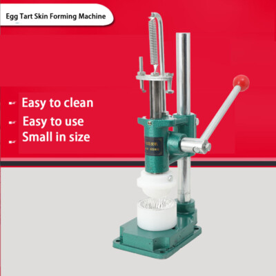Manual Egg Tart Making Machine Tart Skin Shell Presser Forming Maker Machines US