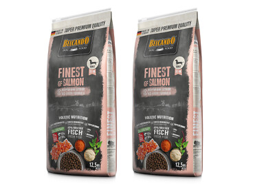 Belcando Finest GF Salmon, Sparpack, 2 x 12,5 kg, getreidefreies Hundefutter