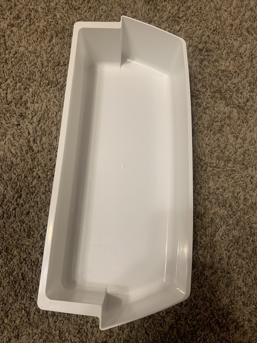 Pre-O/Whirlpool White Refrig. Door Shelve/15 In./Bl. Stripe