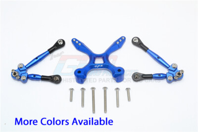 For Traxxas 4-Tec 2.0/3.0-ALUMINUM REAR TIE RODS WITH STABILIZER - 1 Rear Set