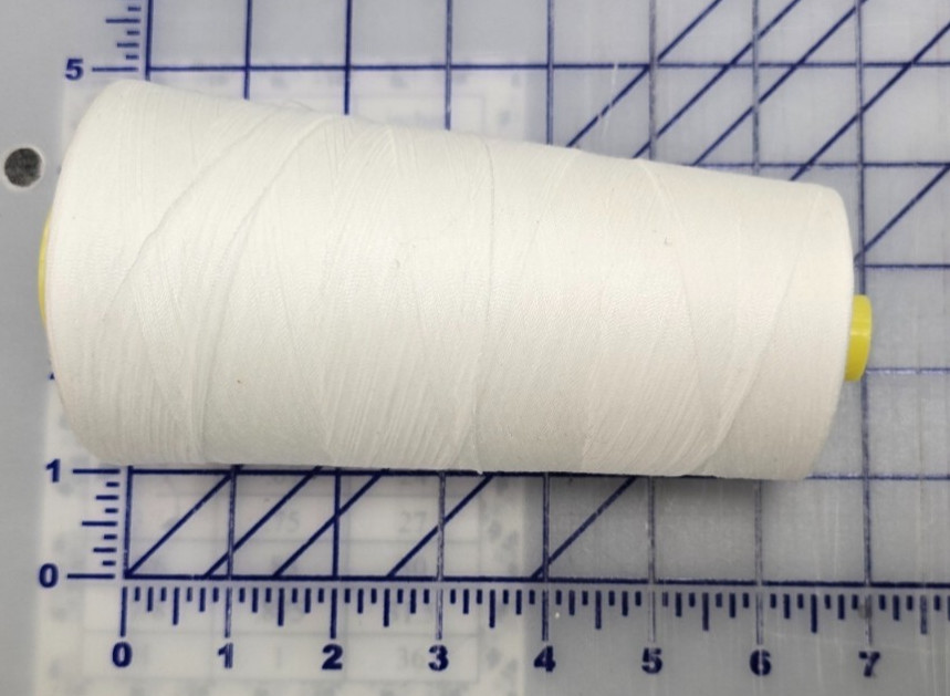 american and effird perma core sewing thread tex 60 6000 yds white #32001