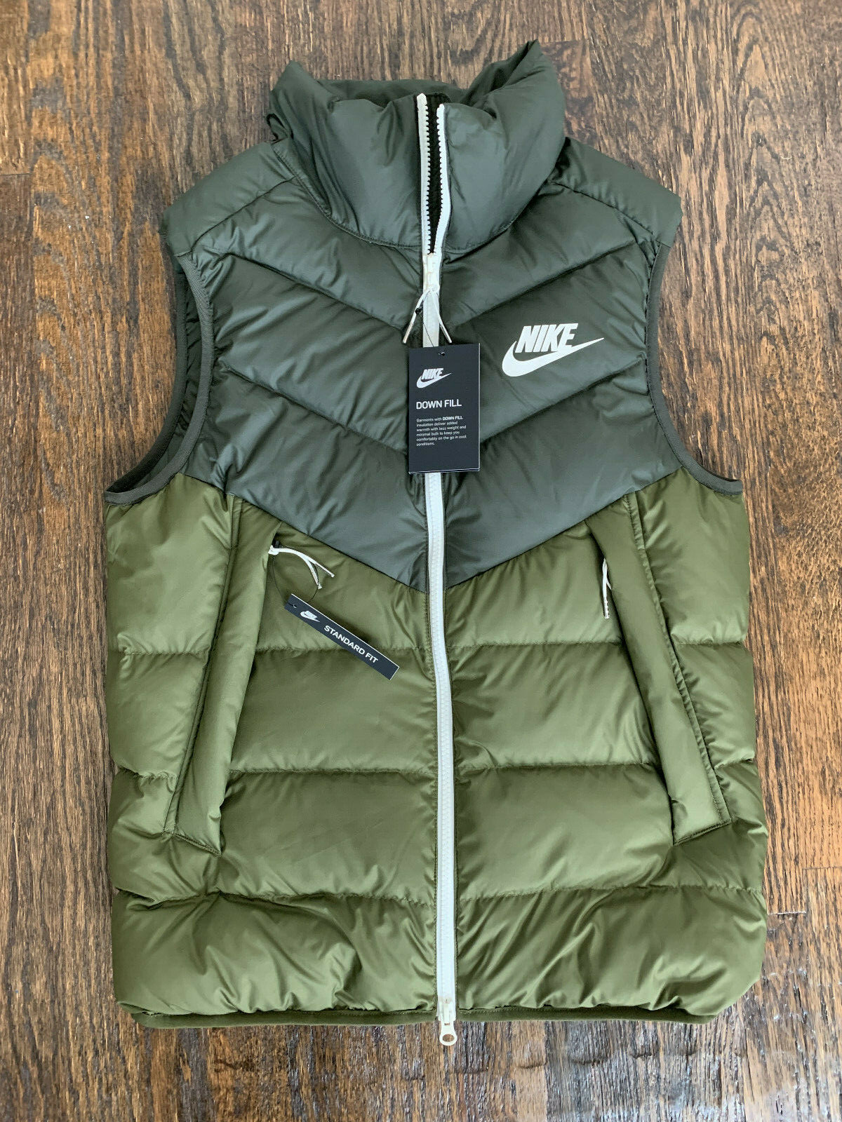 nike windrunner down fill vest