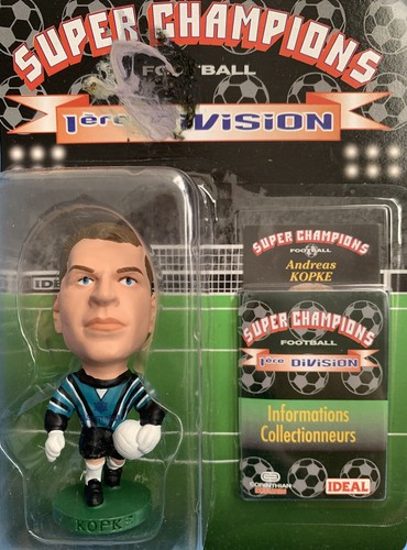 Super Champions Football 1997 Figurine Andreas Kopke Corinthian Headliners Ideal - Photo 2/3