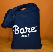 Bare Home Flannel Sheet Set 100 Cotton Heavyweight Deep Pocket, Full, Dark Blue