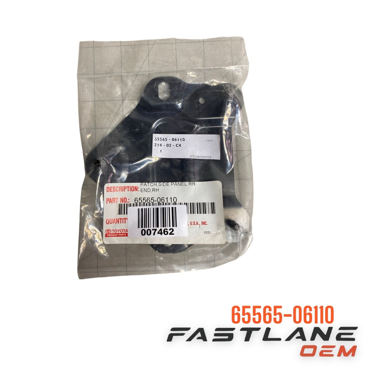 doorzo公式アカウント02 樣専用（F-733) 2018-2023 TOYOTA CAMRY QUARTER PANEL REAR COVER NEW OEM