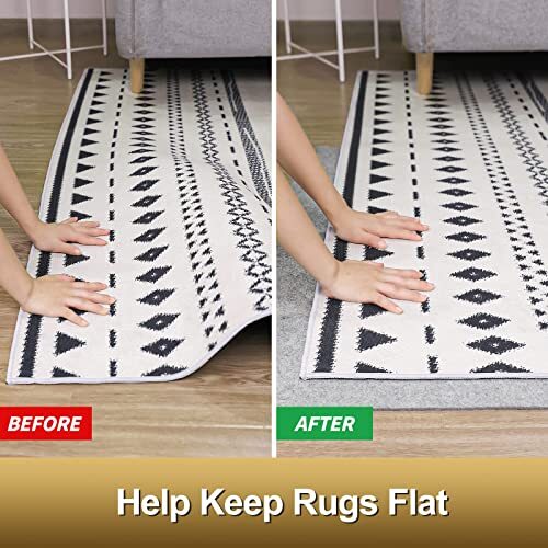 Ultra Premium Non Slip Felt Area Rug Pad, Thick Cushioned Gripper 2 x 4 ...