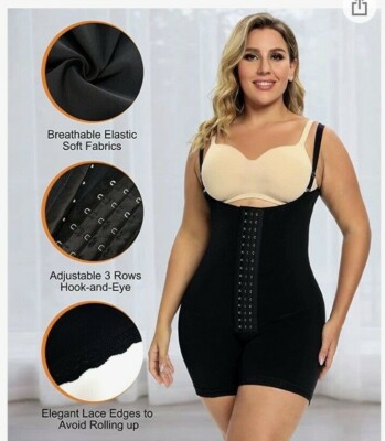 Body Shaper Postpartum Waist Trainer Plus Size Skims Dupe SHAPERX - Main Image