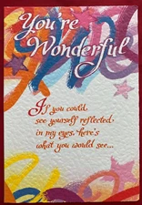 Blue Mountain Arts Greeting Card Your Wonderful how important you are to me