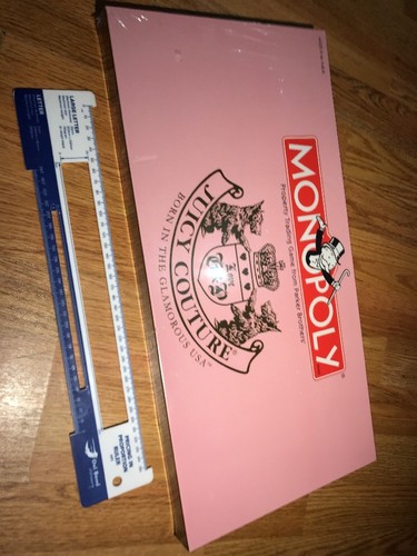 Monopoly Juicy Couture Immobilien Handelsspiel selten sammelbar *** Brandneu *** - Bild 8 von 11