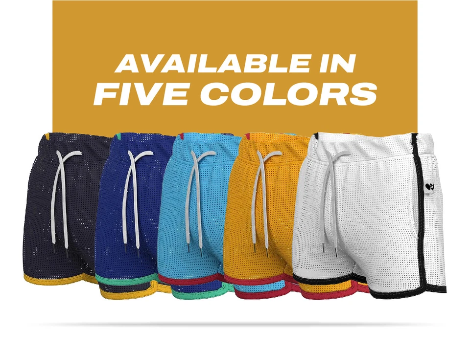 Men's Fitted Running Shorts Bodybuilding Gym Fitness Lifting Shorts with Pockets - Image 2 of 4