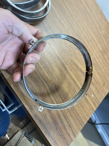 1962 1963 1964 Impala Bel Air Biscayne Headlight Retaining Ring #31 - Picture 9 of 10