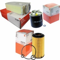 Mahle / Knecht Kraftstofffilter KL 723D Luftfilter LX 1686/1 ÖLfilter OX 153/7D2