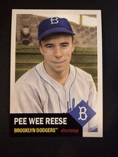 Pee Wee Reese Cards, Rookie Card and Autographed Memorabilia Guide 8