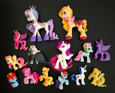 My Little Pony MLP G4 + Misc Figures Mini Lot of 14 Various styles and sizes