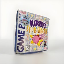 Kirby's Star Stacker Complete With Box And Manual (Nintendo Gameboy, 1997) CIB