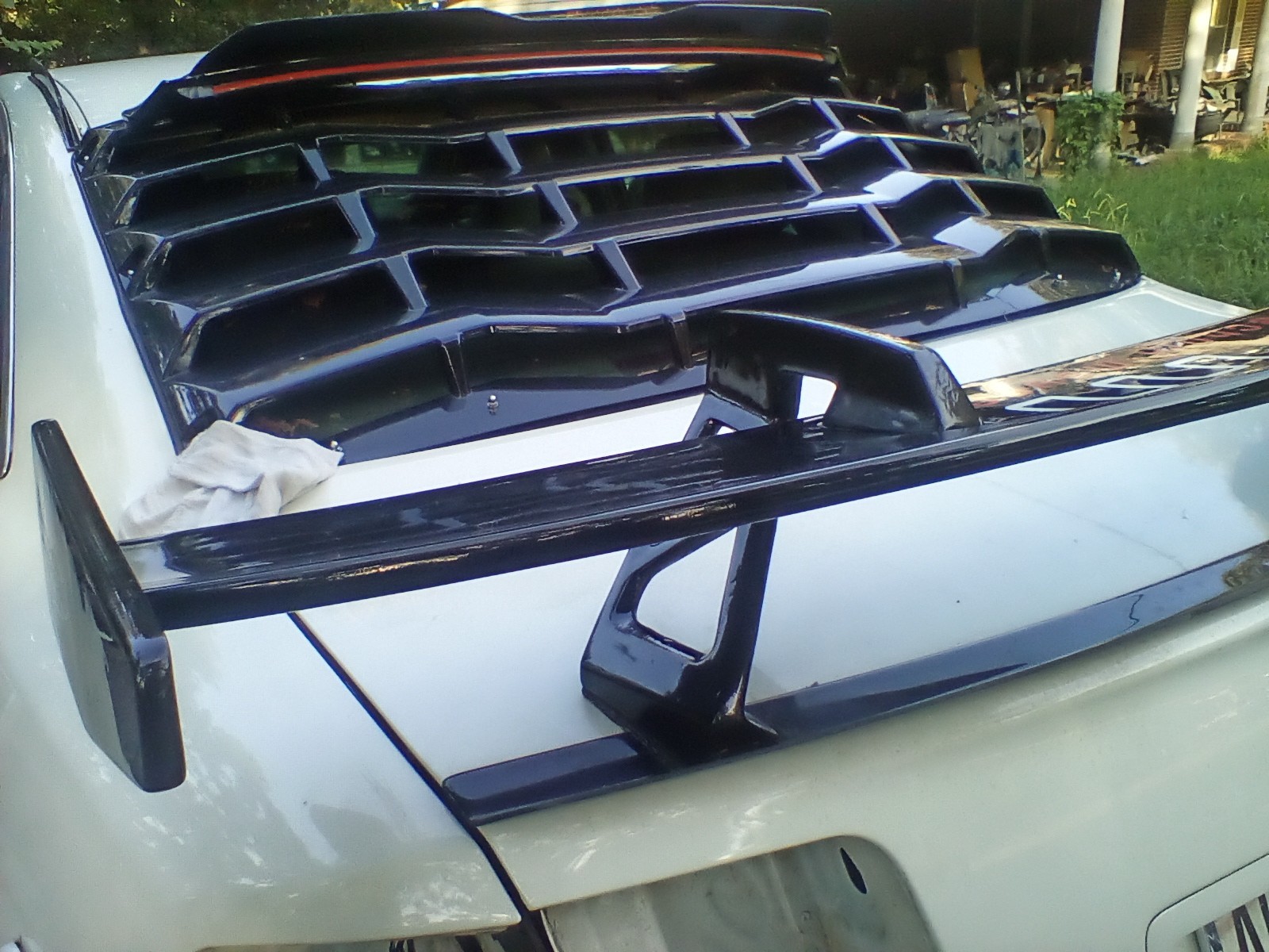 Audi R8 Rear spoiler Black