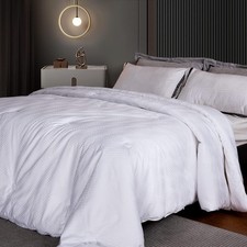 Luxury Silk Comforter/Duvet/Quilt King Size 104"x90", 7.9lbs/3.6kg , Filled....