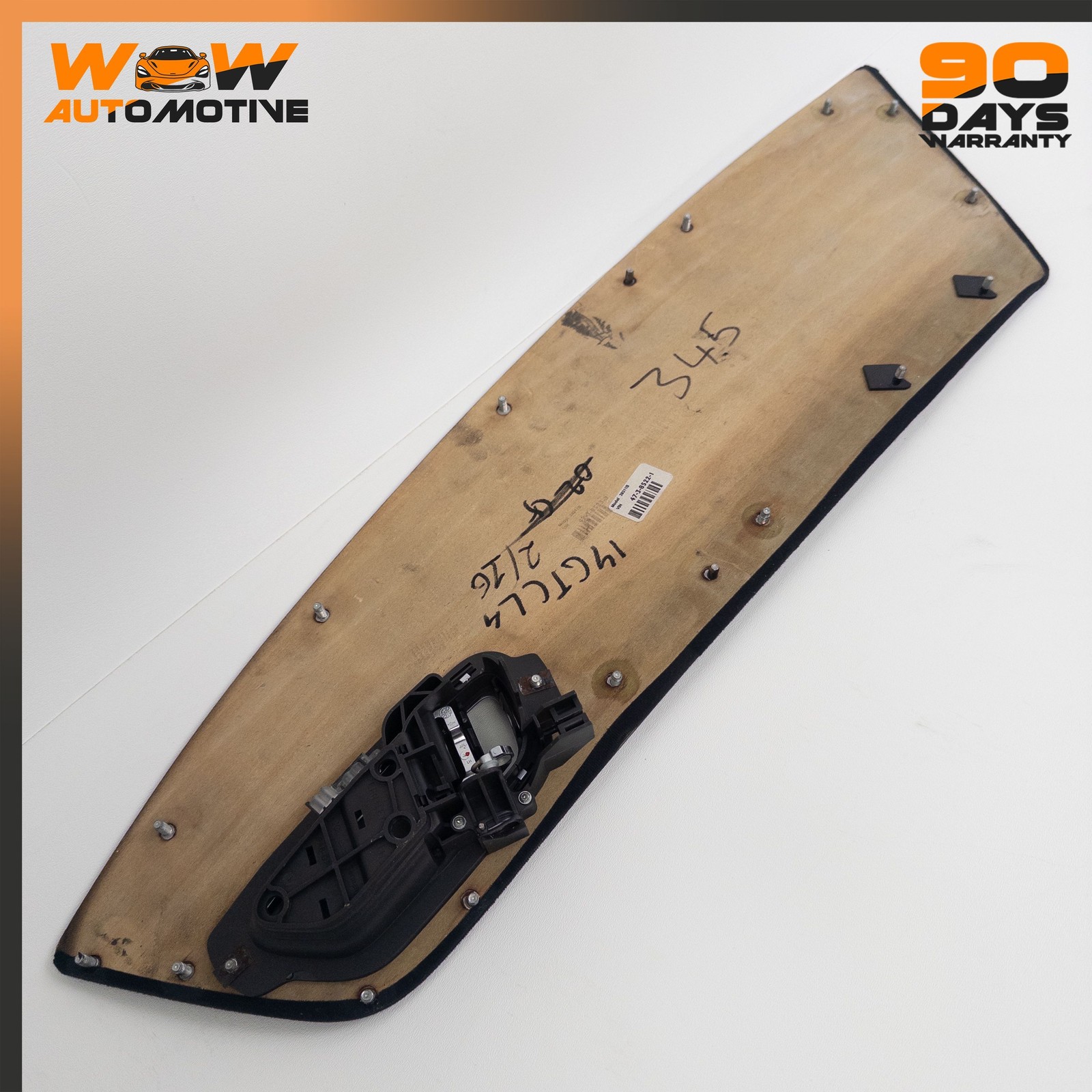 12-18 BENTLEY CONTINENTAL GTC LEFT DRIVER SIDE INTERIOR DOOR HANDLE TRIM OEM