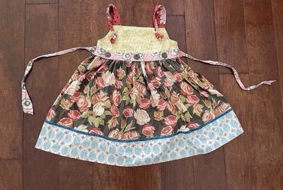 Matilda Jane Vintage Serendipity Perfect Day Knot Dress Size 8