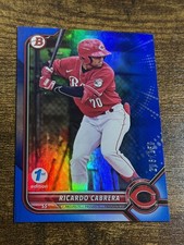 RICARDO CABRERA 2022 Bowman Draft #BD-139 1st Edition Blue Foil /150
