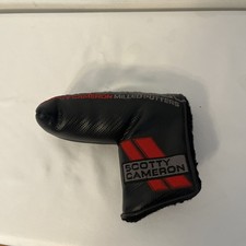 Scotty Cameron 2012 Select Newport Black/Red Putter head cover blade Headcover