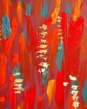 Modern Abstract   Original BY IMPRESSIONIST KAZAV GG34G3