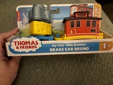 Image of Thomas & Friends Toddler Toy My First Bruno Engine Push-Along Train With Cargo