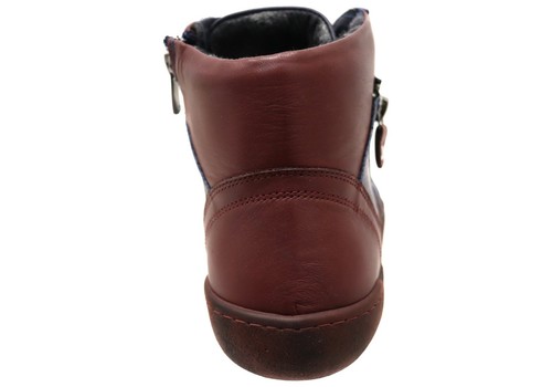 Brand New Orizonte Maroona Womens European Comfortable Leather Ankle Boots - Picture 11 of 20