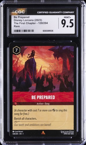 Be Prepared graded CGC 9.5 for sale on eBay