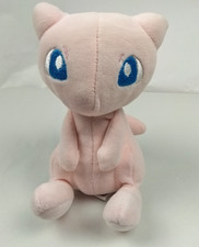 Official Pokemon Center Mew Sitting Cuties Stuffed Plush 2018 Anime Soft Toy 5"