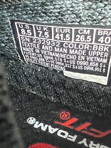 Skechers Slip Ins Relaxed Fit Edgeride Raygo Sneaker Mens 8.5 Memory Foam Black - Picture 18 of 19